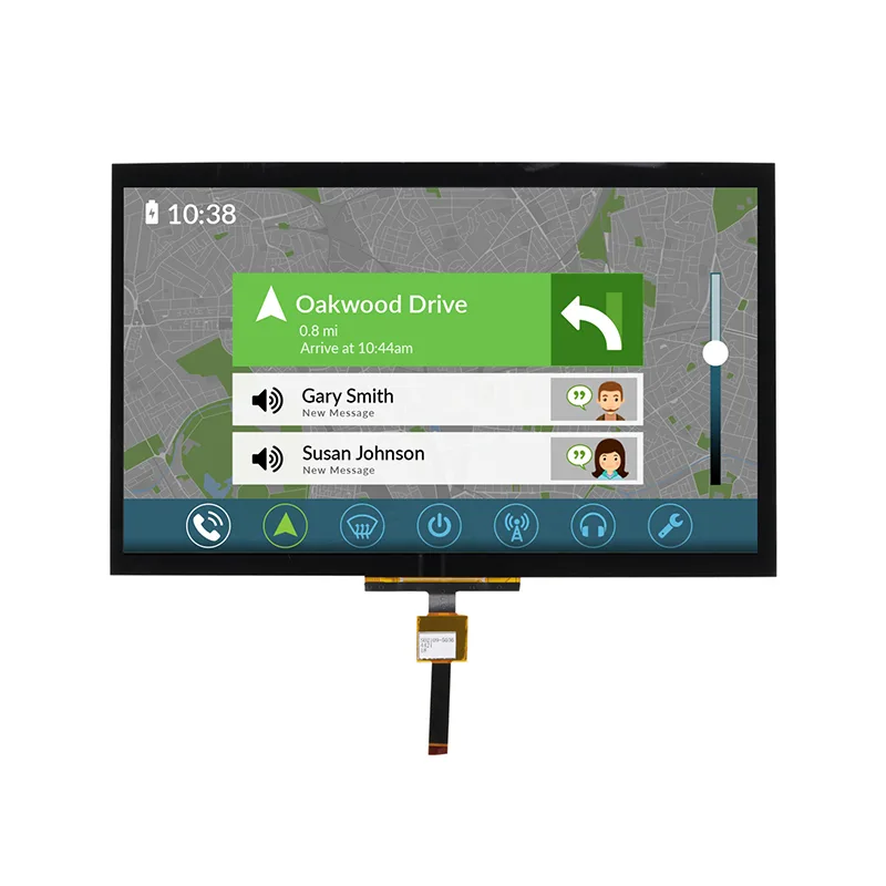 10,1-palcový priemyselný modul dotykovej obrazovky PCAP