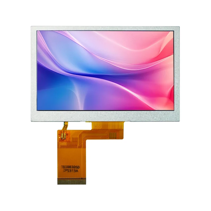 4.3 'Normálne biely štvorcový modul LCD LCD